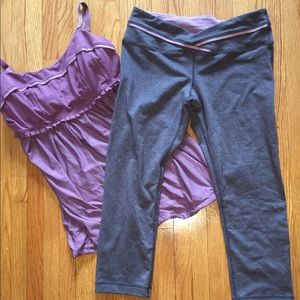 Lululemon Priiti Tank & Wunder Under Crops